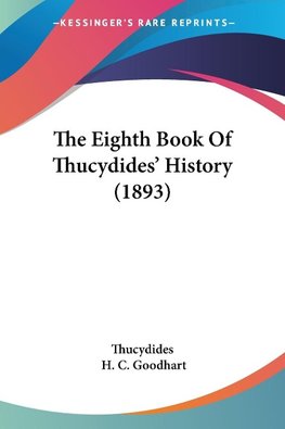 The Eighth Book Of Thucydides' History (1893)