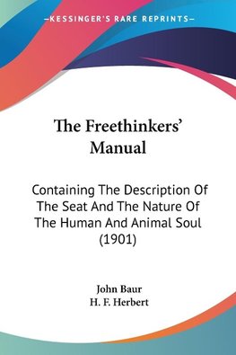 The Freethinkers' Manual