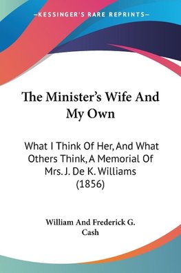 The Minister's Wife And My Own