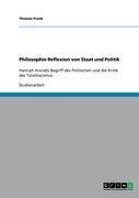 Philosophie Reflexion von Staat und Politik