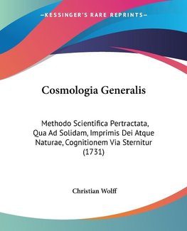 Cosmologia Generalis