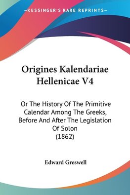 Origines Kalendariae Hellenicae V4