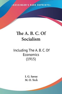 The A. B. C. Of Socialism