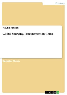 Global Sourcing. Procurement in China