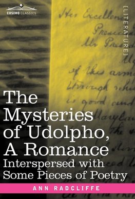 Radcliffe, A: Mysteries of Udolpho, a Romance