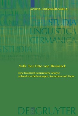 'Volk' bei Otto von Bismarck