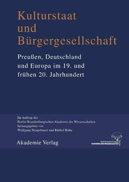 Kulturstaat und Bürgergesellschaft