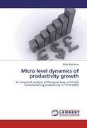 Micro level dynamics of productivity growth