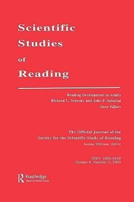 Venezky, R: Reading Development in Adults