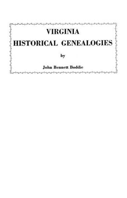 Virginia Historical Genealogies