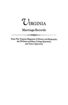 Virginia Marriage Records