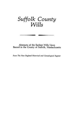 Suffolk County Wills