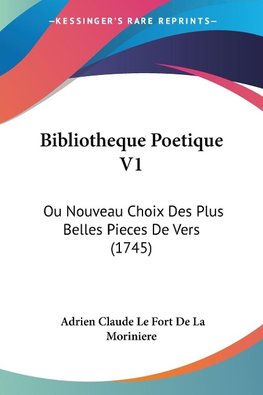 Bibliotheque Poetique V1