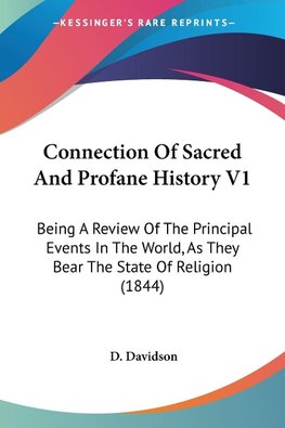 Connection Of Sacred And Profane History V1