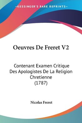 Oeuvres De Freret V2