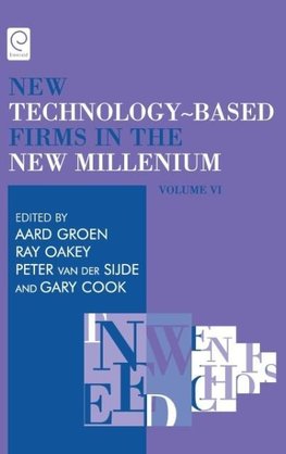 New Technology-Based Firms in the New Millennium, VI