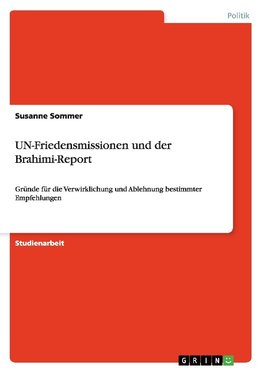 UN-Friedensmissionen und der Brahimi-Report