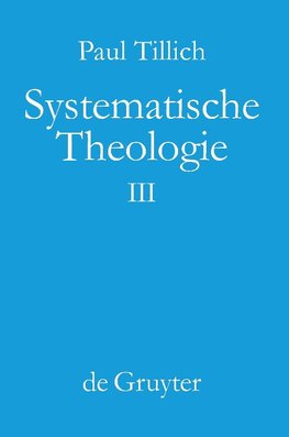 Systematische Theologie Band 3