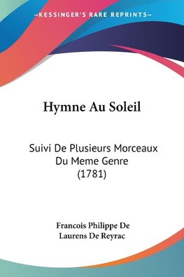 Hymne Au Soleil