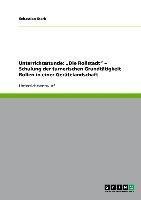 Unterrichtsstunde: "Die Rollstadt" - Schulung der turnerischen Grundtätigkeit Rollen in einer Gerätelandschaft