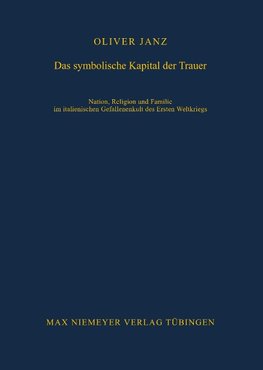 Das symbolische Kapital der Trauer