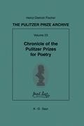 Chronicle of the Pulitzer Prizes for Poetry