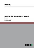 Effects of Lean Management on company value