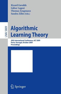 Algorithmic Learning Theory