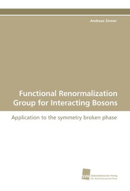 Functional Renormalization Group for Interacting Bosons