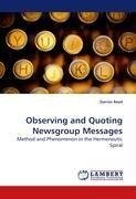 Observing and Quoting Newsgroup Messages