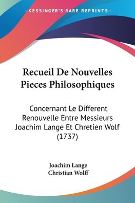 Recueil De Nouvelles Pieces Philosophiques