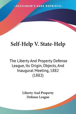 Self-Help V. State-Help