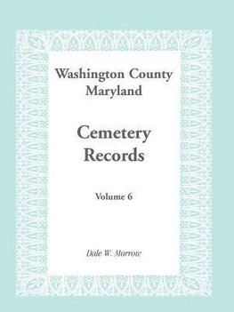 Washington County Maryland Cemetery Records