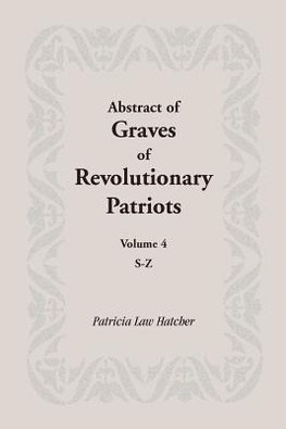 Abstract of Graves of Revolutionary Patriots