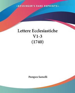 Lettere Ecclesiastiche V1-3 (1740)