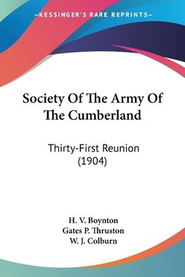 Society Of The Army Of The Cumberland