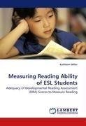 Measuring Reading Ability of ESL Students