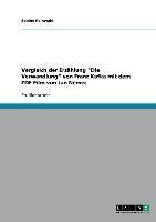 Vergleich der Erzählung "Die Verwandlung" von Franz Kafka mit dem ZDF-Film von Jan Nemec