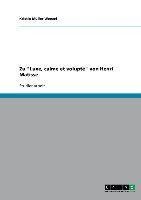 Zu "Luxe, calme et volupté" von Henri Matisse