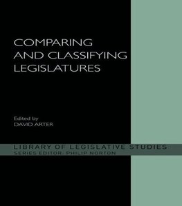 Arter, D: Comparing and Classifying Legislatures