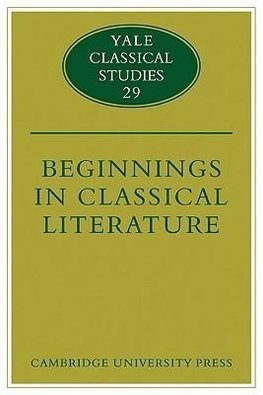 Beginnings in Classical Literature