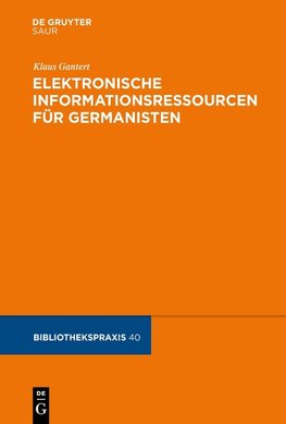 Elektronische Informationsressourcen für Germanisten