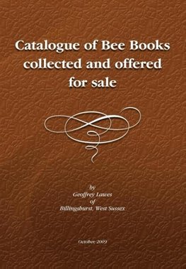 Descriptive Catalogue of a Library of Bee Books