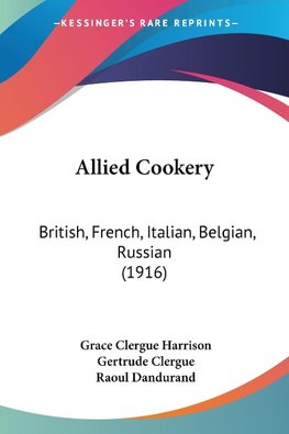 Allied Cookery