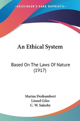 An Ethical System