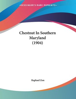 Chestnut In Southern Maryland (1904)