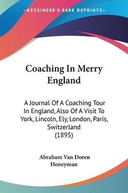 Coaching In Merry England