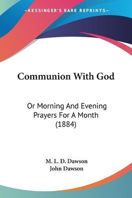 Communion With God