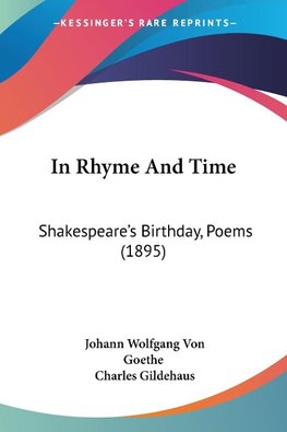 In Rhyme And Time