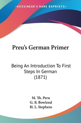 Preu's German Primer